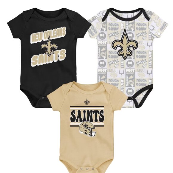 New Orleans Saints Play Day Three-Pack Set - Picture 1 of 5